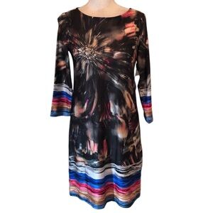 Isle by Melis Kozan colorful midi dress